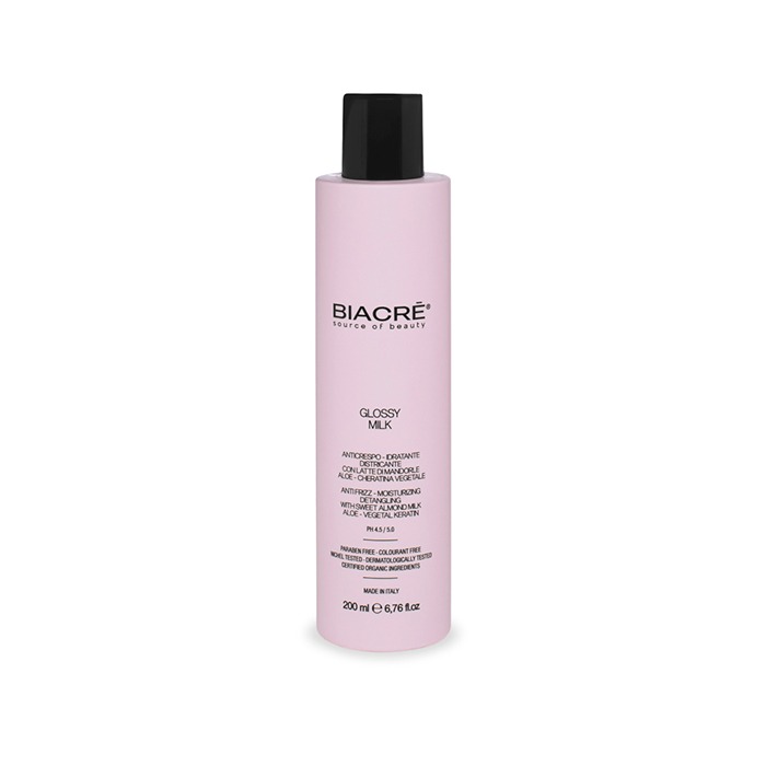 Biacrè Glossy Milk 200ml – Latte Idratante Anticrespo