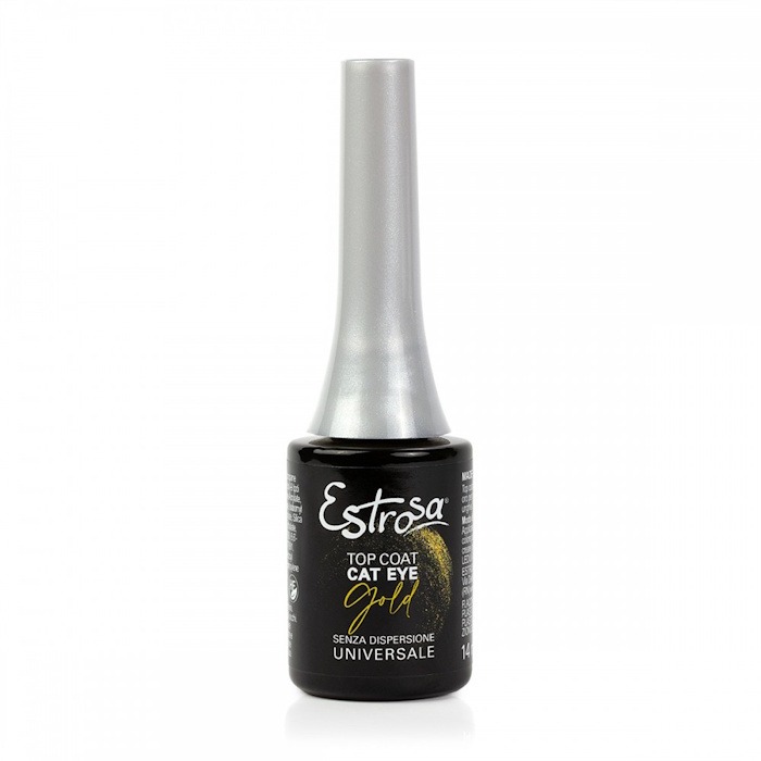 Estrosa Top Coat Cat Eye Gold 14ml