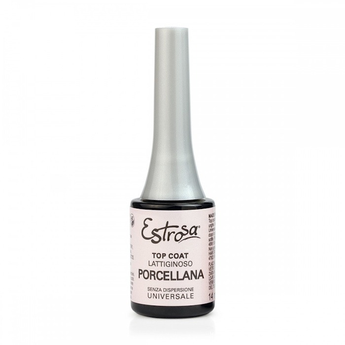 Estrosa Top Coat Lattiginoso Porcellana 14ml