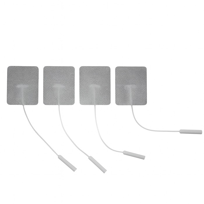 Fiab Elettrodo Per Stimolazione Monouso Con Supporto In Tessuto Conduttivo 46X47mm – Confezione 4 Pezzi