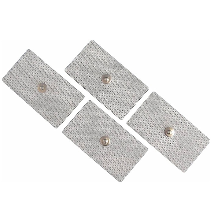 Fiab Elettrodo Per Stimolazione Monouso Con Supporto In Tessuto Conduttivo 45X80mm – Confezione 4 Pezzi