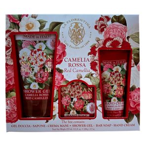 La Florentina Confezione Regalo Camelia Rossa