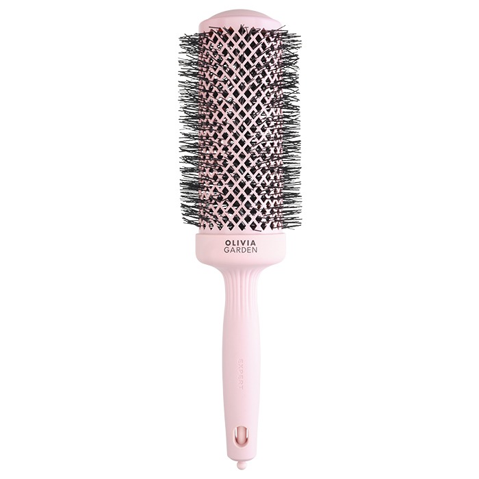Olivia Garden Expert Blowout Speed Wavy Bristles Pastel Pink Ø65mm
