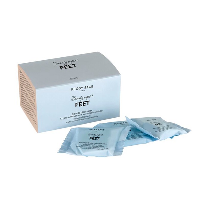 Peggy Sage Pediluvio Rilassante 10 Compresse Effervescenti Con Oli Essenziali