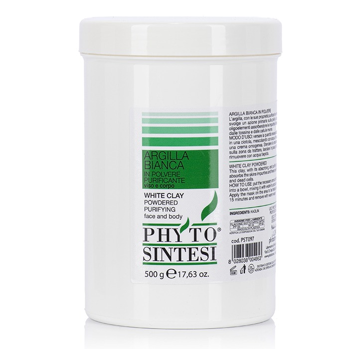 Phytosintesi Argilla Bianca In Polvere 500gr.