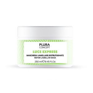 Plura Concept Luce Express Maschera Lamellare 250ml – Ristrutturante e Illuminante