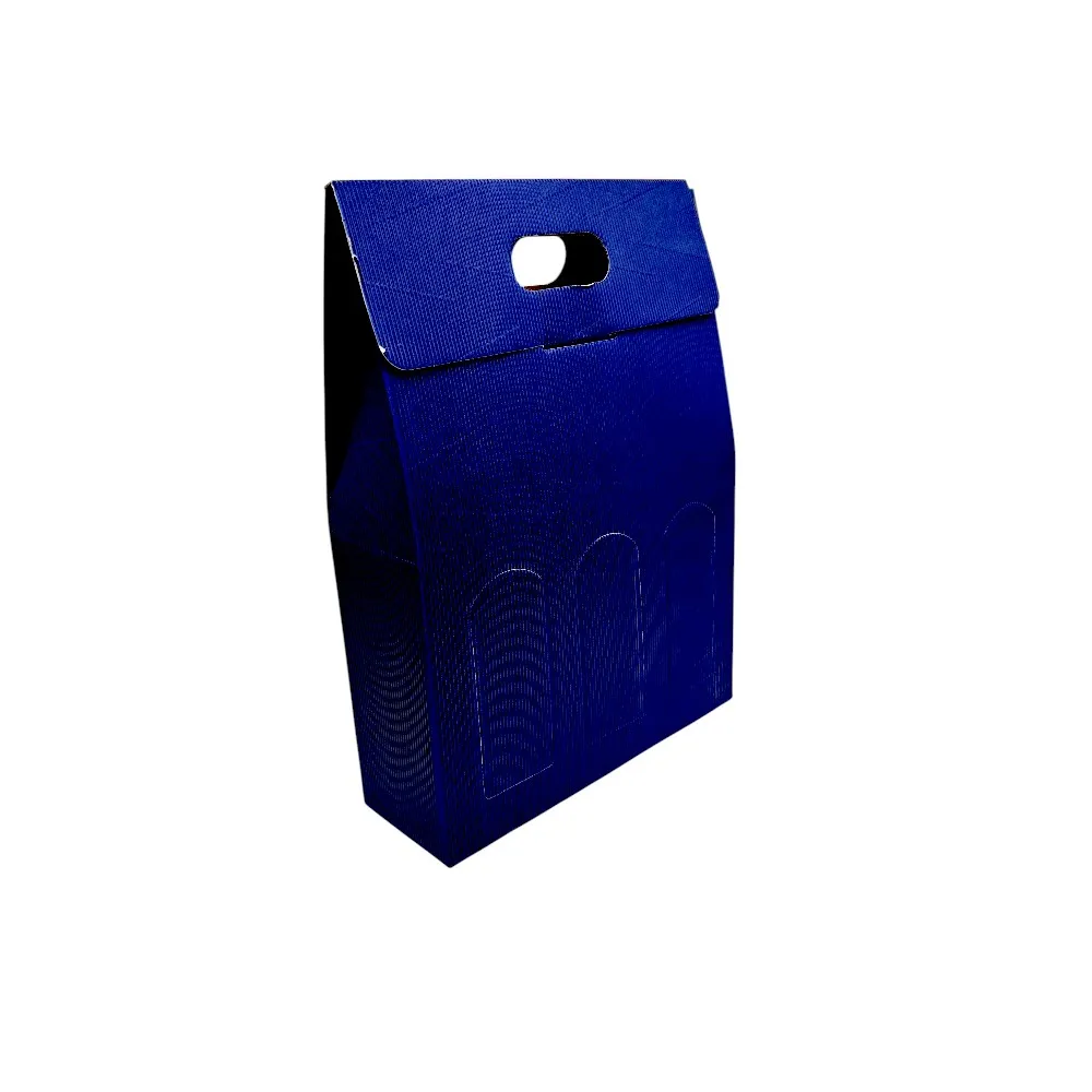 Scatola per 3 bottiglie in cartone ondulato