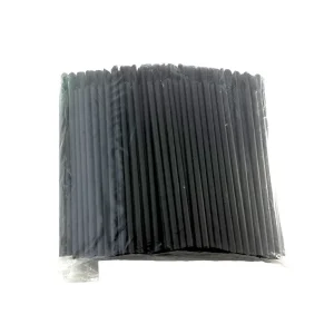 Cannucce Bio sfuse  21cm Nero  500 pezzi