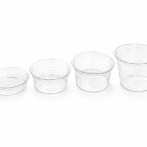 Ciotola Aristea in Pet trasparente per alimenti  50 pezzi