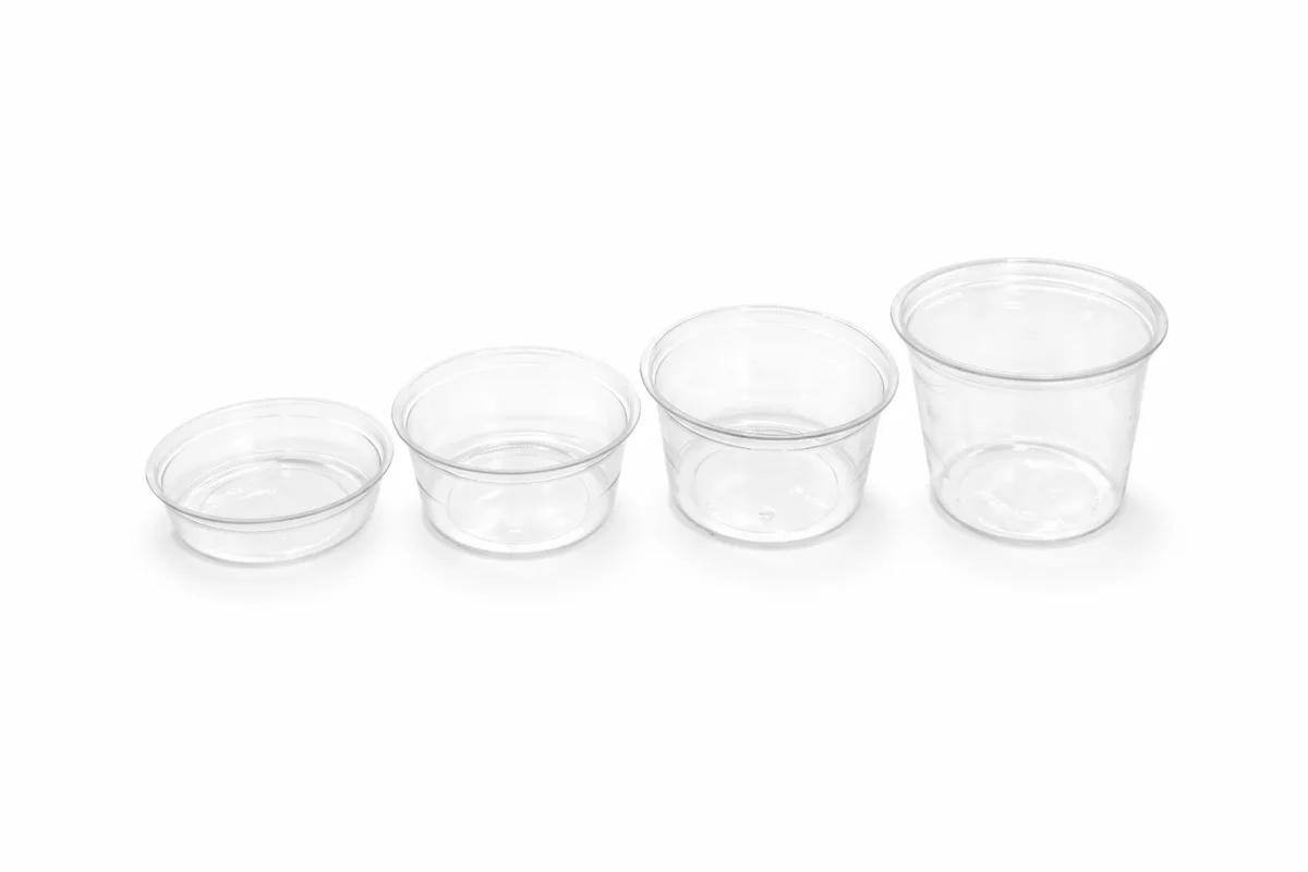 Ciotola Aristea in Pet trasparente per alimenti  50 pezzi