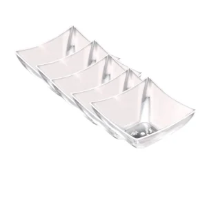 Coppetta quadrata 90cc i n PS 25 pezzi