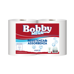Coppia di rotolone asciugatutto  Bobby Mega