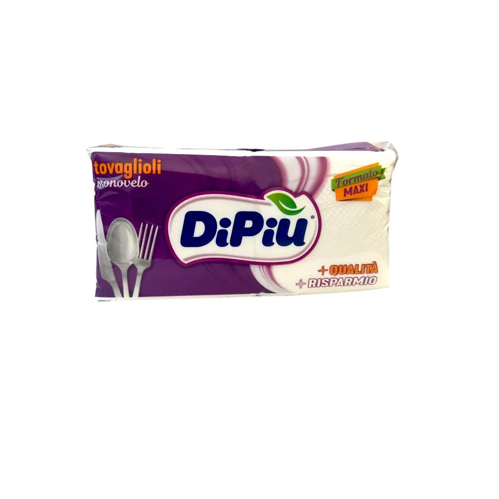 Tovaglioli monovelo DIPIU Maxi  cartone da 15 confezioni