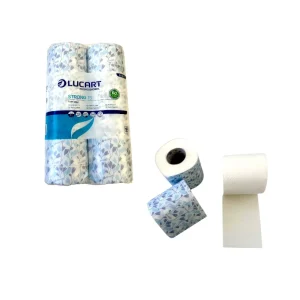 LUCART Carta igienica fascettata 155 strappi – conf. 72 rotoli