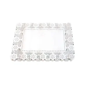 Pizzi in carta rettangolare smaltati 100 pezzi