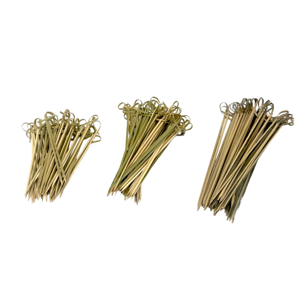 Stecconi bamboo con nodo confezione da 100 pezzi