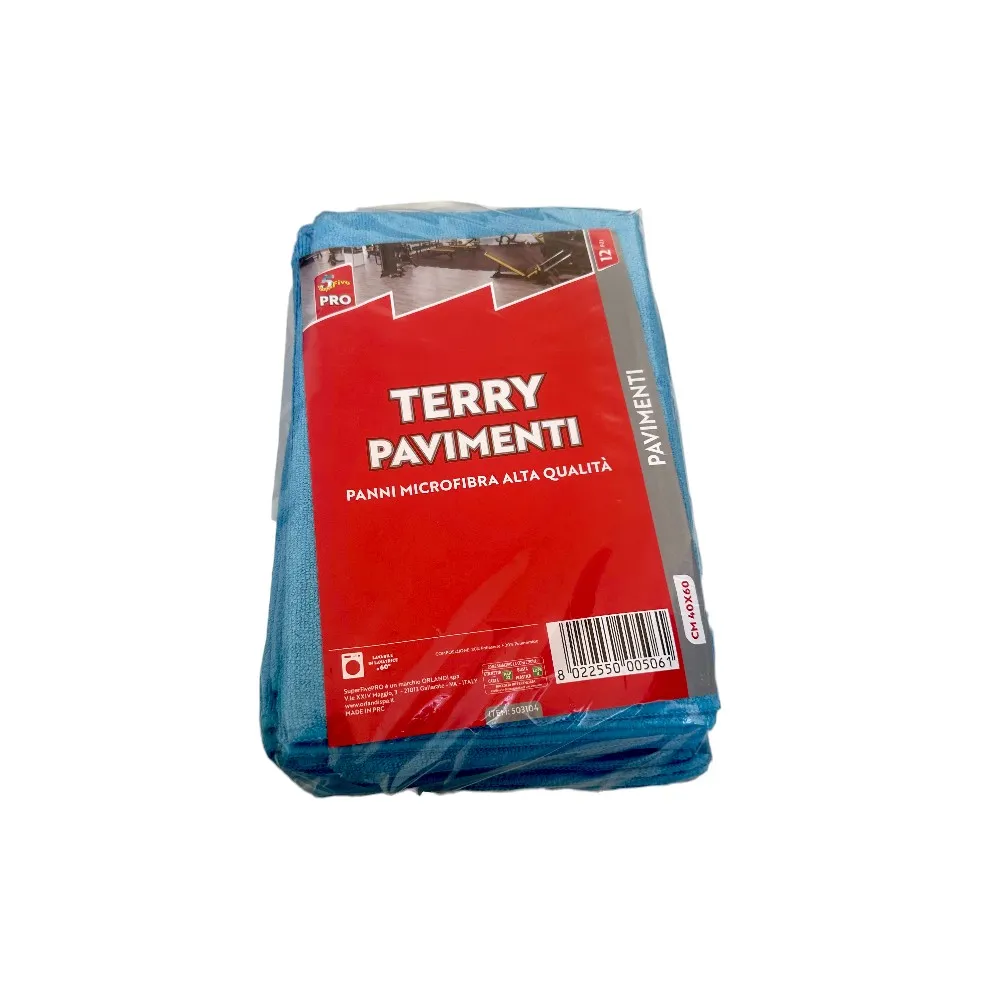 Panno Terry pavimento 12 pezzi