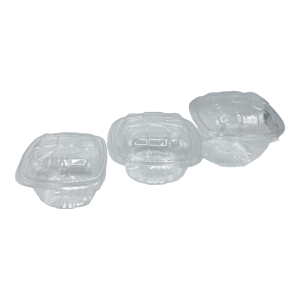 Vaschetta di plastica trasparente fiocco in OPS 50 pezzi