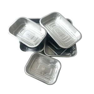 Vaschette cuki alluminio laccate Nere 50 pezzi.