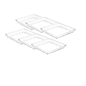 Vassoi Small plate 65mm x 65mm in PS 12 pezzi